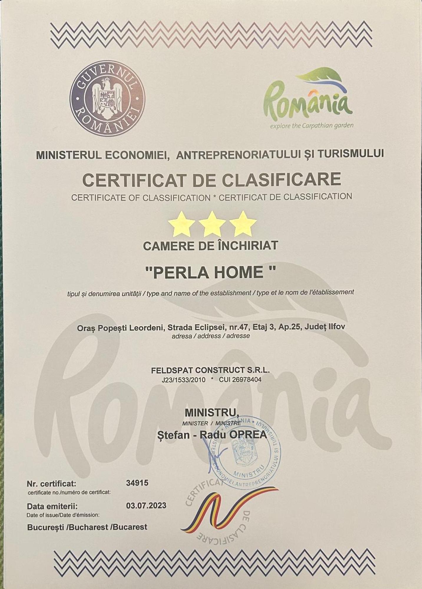 Perla Home Popesti-Leordeni Esterno foto